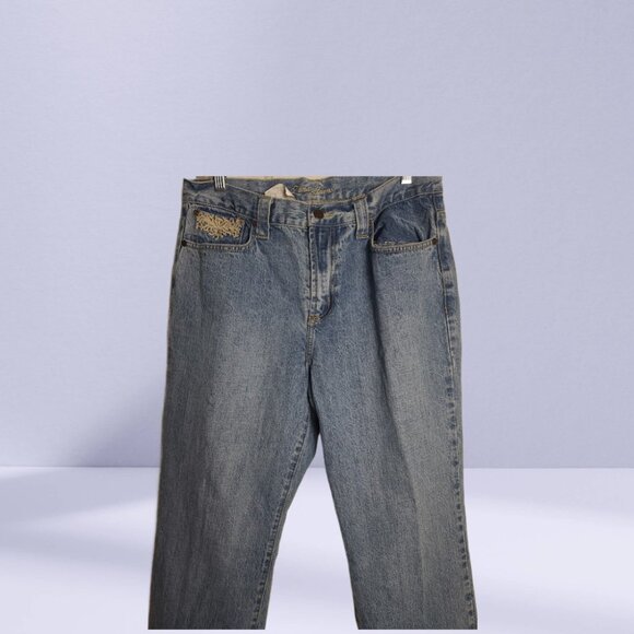 Lena Blue Denim Women's Jeans - Picture 12 of 13